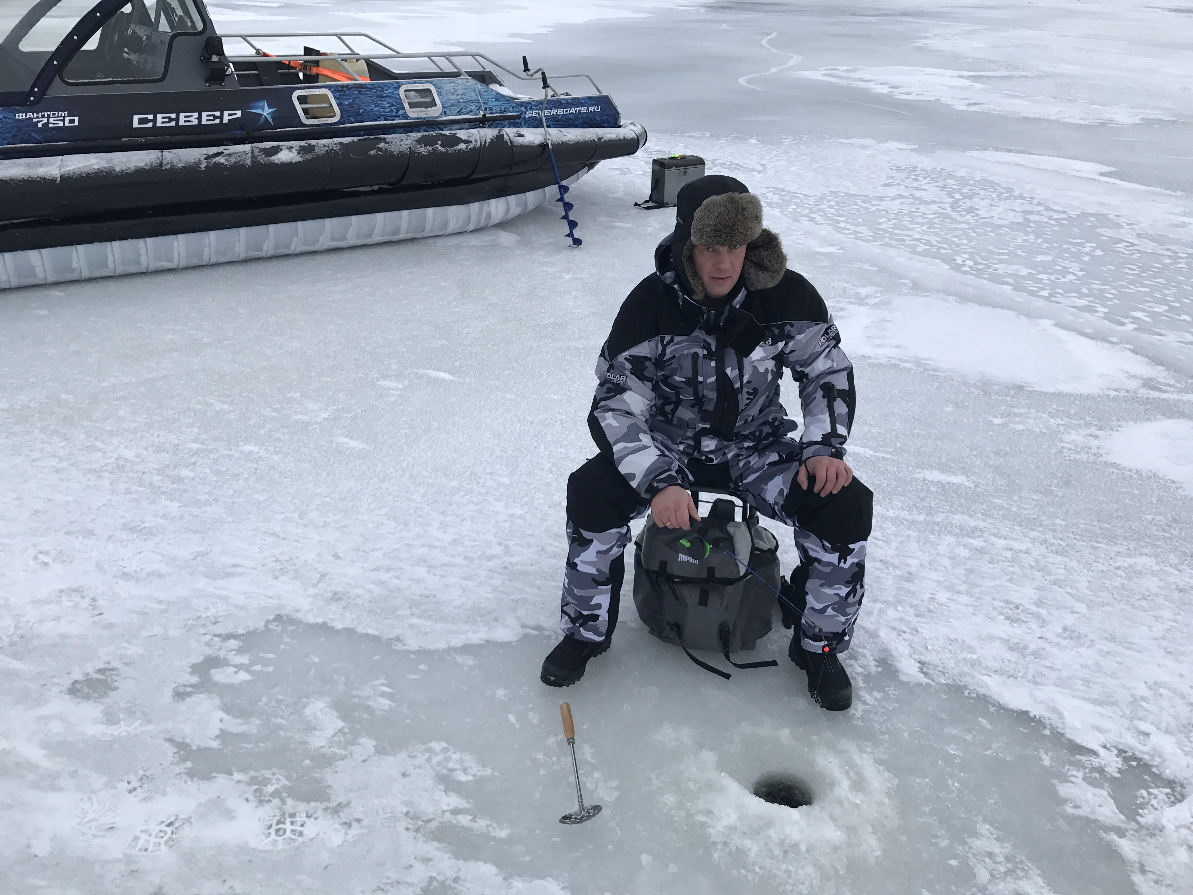 база Якорная рыбалка в карелии зимой